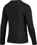Upocool Youth Boys Compression Long Sleeve Athletic Shirt Black XS Size XS by Deal US