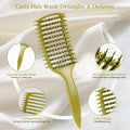 manrator Curl Defining Brush Vented Detangling Frizz Control Matcha Green by Deal US