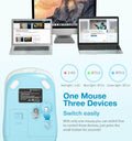 JOYACCESS Bluetooth 2.4G Wireless Mouse Dual Mode USB Blue by Deal US