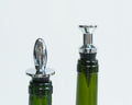 Lutong Brass Wine Bottle Stopper Set with Stainless Steel Pourer & Stand 4pcs by Deal US