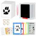 DBIGQ Dog Paw Print Kit Mess-Free Inkless Stamp Pad Medium 4Pack Black by Deal US