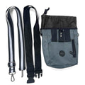 Jalousie Dog Training Pouch with Clicker & Water Bowl 5 Ways to Wear Grey by Deal US