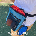 Jalousie Dog Training Pouch with Clicker & Water Bowl 5 Ways to Wear Grey by Deal US