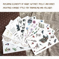 VISUMCIP Witch Stickers 10 Sheets Pre-Cut Journaling Washi Scrapbooking Magic by Deal US
