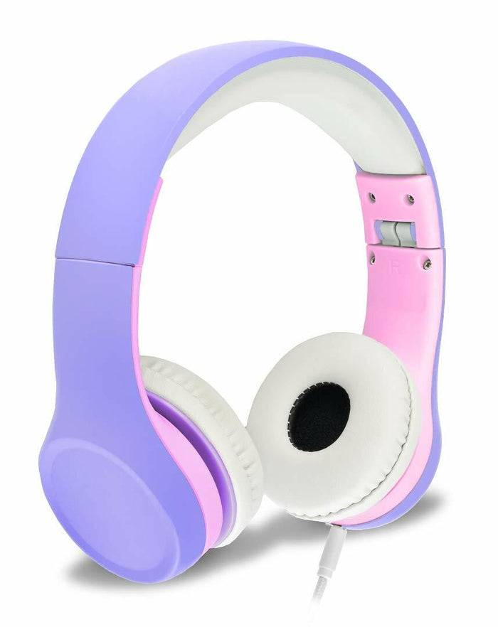 NENOS Kids Headphones Limited Volume Foldable for Children Toddler Lavender by Deal US