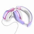 NENOS Kids Headphones Limited Volume Foldable for Children Toddler Lavender by Deal US