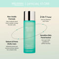 CICA Bakuchiol Cleanse Toner | Korean Skincare 2in1 Toner (120ml/4.05 fl. oz.) by Deal US