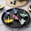 12 Pack Ceramic Chopstick Rest Porcelain Crane Tableware Holders by Deal US