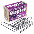The 5 Star Collection 100 Galvanized Landscape Staples Heavy Duty Garden Stakes by Deal US