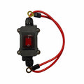 Daohaodeli 16AWG DPST Inline Wire Switch 3-Pin Dual Side On/Off 40cm AC by Deal US