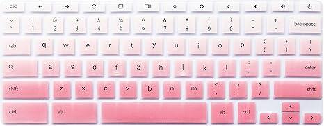 YYubao Keyboard Skin for Samsung Chromebook XE500C13 11.6" Silicone Purple by Deal US