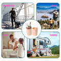 FALIZIFU Pink Travel Toothbrush Case Portable Holder Bathroom Camping by Deal US