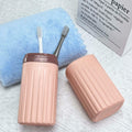 FALIZIFU Pink Travel Toothbrush Case Portable Holder Bathroom Camping by Deal US
