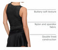 SAUNGKUAI Women's Sexy V Neck Sleeveless Lace Floral Top NavyBlue Size XXL by Deal US