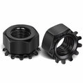 MewuDecor M8-1.25 Keps Lock Nut 304 Stainless Steel Black Finish 25 PCS by Deal US