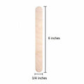 MIUPOO Large Wooden Wax Sticks 100 Pcs Body Hair Removal Waxing Spatula by Deal US