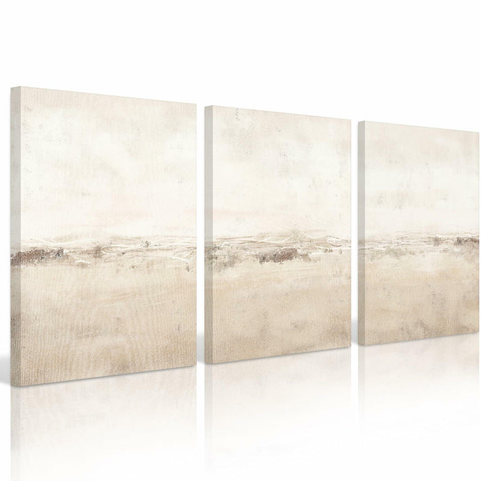 Baccone Mid Century Modern Wall Art Set of 3 Sage Green 12x16 Inch Canvas by Deal US