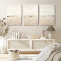 Baccone Mid Century Modern Wall Art Set of 3 Sage Green 12x16 Inch Canvas by Deal US
