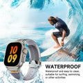 Jopinl Clear Silicone Watch Band for Apple Watch Ultra 49mm Black by Deal US