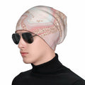 NoUtat Rose Gold Glitter Coral Gray Pastel Marble Slouchy Beanie Hat Unisex by Deal US