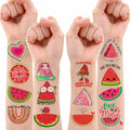 MeoIsDaBest Melon Pre-Cut Temporary Tattoos 96PCS Watermelon Green by Deal US