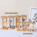 Mini Bamboo Sand Timer 3Min Orange 100% Bamboo Hourglass Sandglass Timer by Deal US