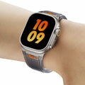 Jopinl Clear Silicone Watch Band for Apple Watch Ultra 49mm Black by Deal US