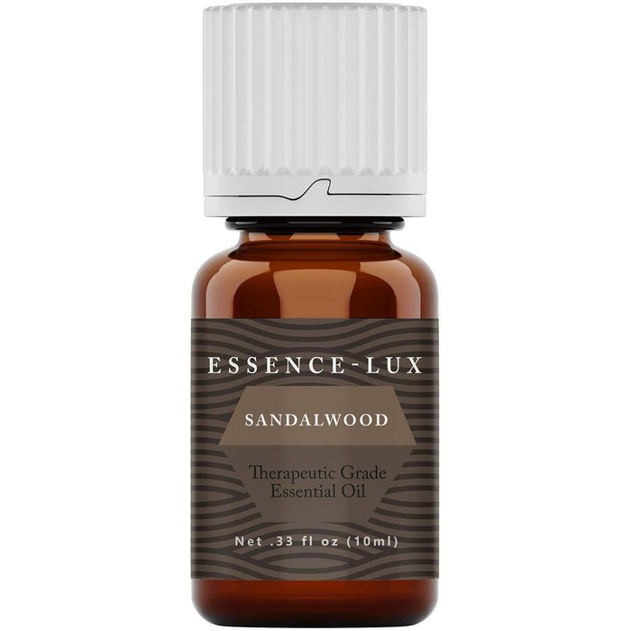 Essence-Lux Sandalwood Essential Oil 10ml 0.33oz Aromatherapy Dropper by Deal US