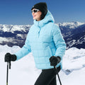 CAMELSPORTS Women's Lightweight Hooded Quilted Puffer Jacket Blue Size S by Deal US