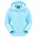 CAMELSPORTS Women's Lightweight Hooded Quilted Puffer Jacket Blue Size S by Deal US