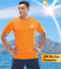Haimont Quick Dry UPF 50+ Outdoor Workout T-Shirt Light Blue Size M by Deal US
