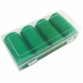 Smartdealspro Poker Chips 1.5in Opaque Plastic Game Tokens 100 Count Green by Deal US