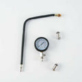 ZEAJSRU Engine Cylinder Compression Tester Kit Dual Fuel Vacuum Gauge Blue by Deal US