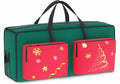 MODFUNS Christmas Tree Storage Bag 9ft Red 600D Oxford Waterproof 1 Pc by Deal US