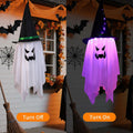 Svkipibe 2PCS 42x14in Halloween Large Standing Ghost Lights Orange 8 Modes by Deal US