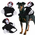 stepsin Dog Halloween Saddle Ghost Riding Costume Male Ghost Size S-M by Deal US