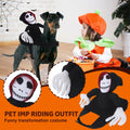 stepsin Dog Halloween Saddle Ghost Riding Costume Male Ghost Size S-M by Deal US