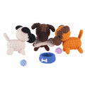 Finnacy Crochet Dog Kit Husky 3 pcs Yarn Hook Accessories Starter Kit by Deal US