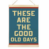 TAEDIN Inspirational Rustic Wall Art Poster Hanger Frame 12x16 Deep Blue