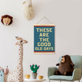 TAEDIN Inspirational Rustic Wall Art Poster Hanger Frame 12x16 Deep Blue by Deal US
