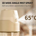 MDZF SWEET HOME Oil Sprayer 12.3oz 2-in-1 Olive Oil Dispenser White by Deal US