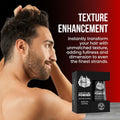 The Shave Factory Hair Styling Powder 20g Mattifying Volumizing 3 Pack Black by Deal US