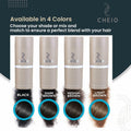 Cheio Hair Thickening Fibers Keratin Level 1 Dark Brown 27.5g Bald Spots by Deal US