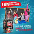 FUN TRIBE Let's Mingle Conversation Starters Game for Kids Ages6+ School Edition by Deal US
