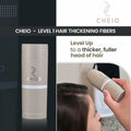 Cheio Hair Thickening Fibers Keratin Level 1 Dark Brown 27.5g Bald Spots by Deal US