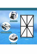 Tingf 2-Piece Pool Filter RCX70101PAK2 for TigerShark SharkVac AquaVac by Deal US