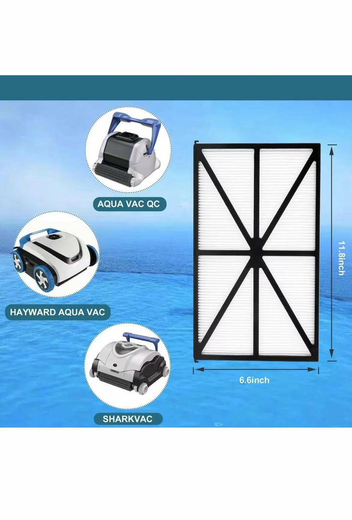 Tingf 2-Piece Pool Filter RCX70101PAK2 for TigerShark SharkVac AquaVac by Deal US