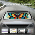 BAHELS Colorful Butterfly Car Windshield Sunshade UV Protector 55x30 Inch by Deal US