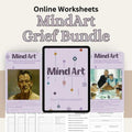 MindArt Anxiety Flashcards Stress Relief Emotional Wellness Therapy Cards by Deal US