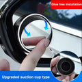 Schönn 2 Pack Blind Spot Car Mirrors 2" Adjustable HD Glass Silver Frame by Deal US